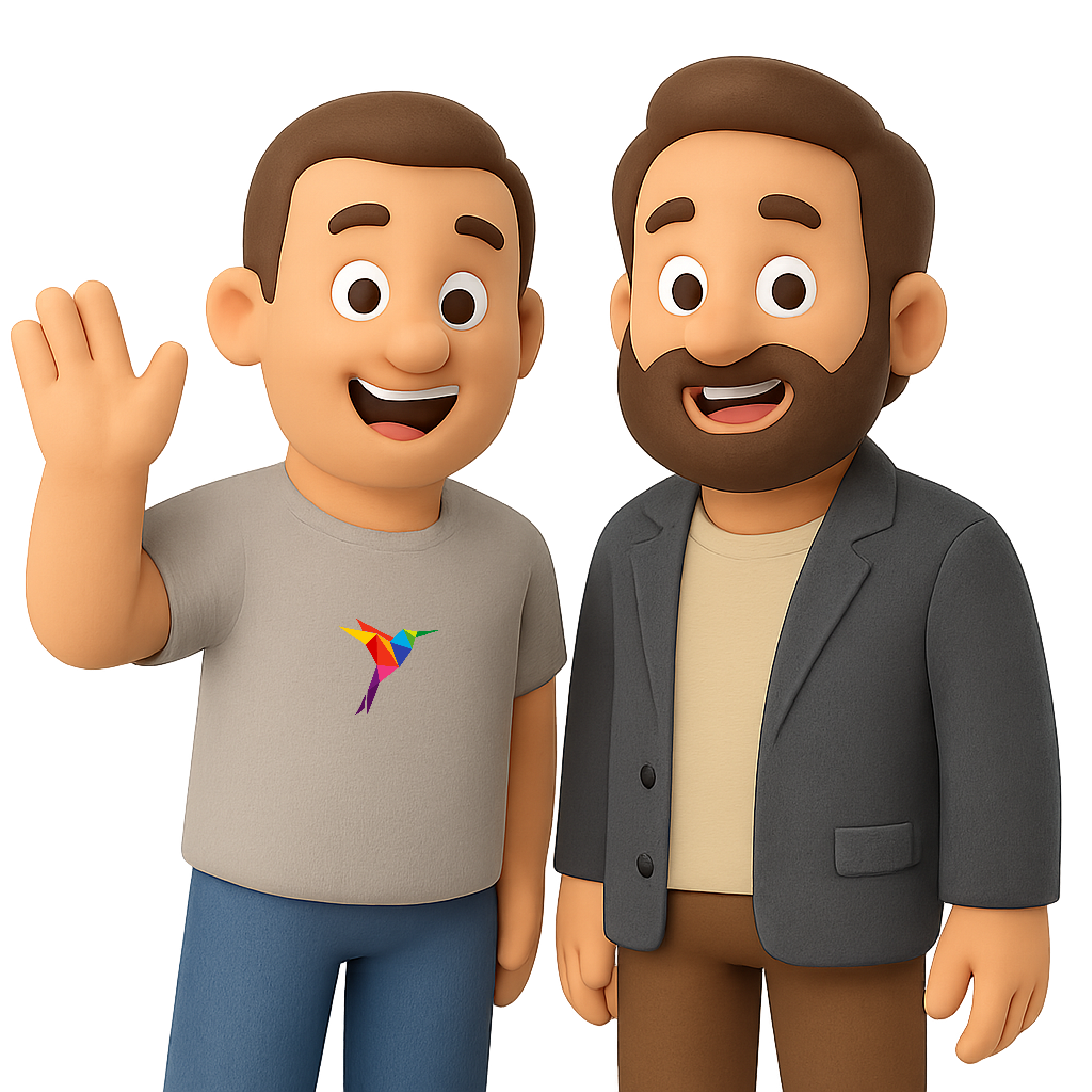 Claim Mosaic public adjuster software mascots waving