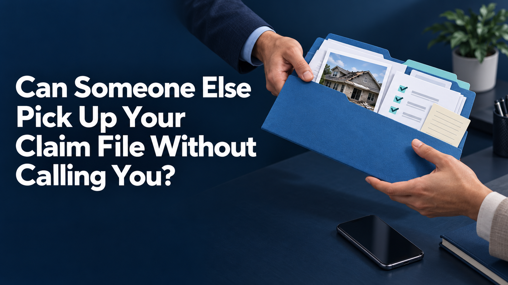 Can Someone Else Pick Up Your Claim File Without Calling You? - Claim Mosaic Public Adjuster Software Blog